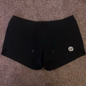 Black Roxy shorts